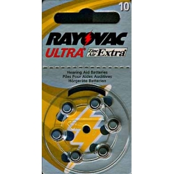 Bateria RAYOVAC 10AE do aparatów słuchowych cynkowo-powietrzna