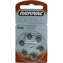 Bateria RAYOVAC 312AE do aparatów słuchowych cynkowo-powietrzna