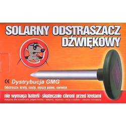 odstraszacz odstraszacze kretów na krety nornice myszy polne skutecznie chroni przed kretami nornicami